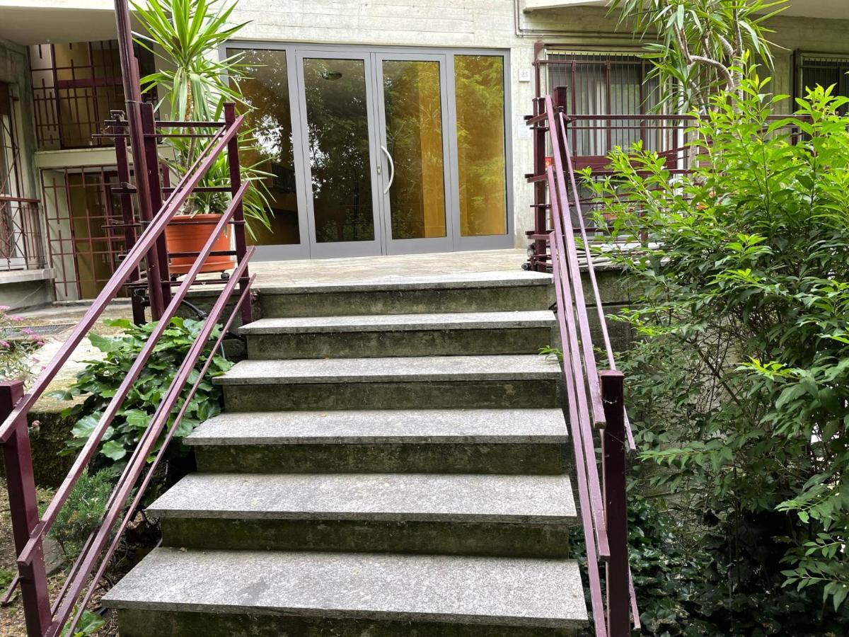 La Rotonda 2 Camere Con Terrazza In Centro パヴィーア エクステリア 写真